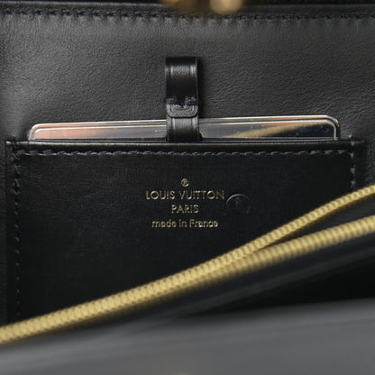 Louis Vuitton Grained Smooth Calfskin Rose Des Vents MM Black 6 of 9