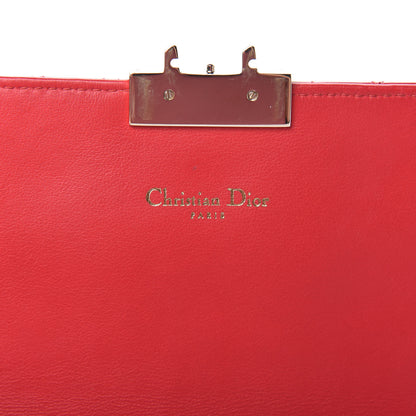 Christian Dior Patent Cannage Miss Dior Promenade Pouch Red 8 of 11