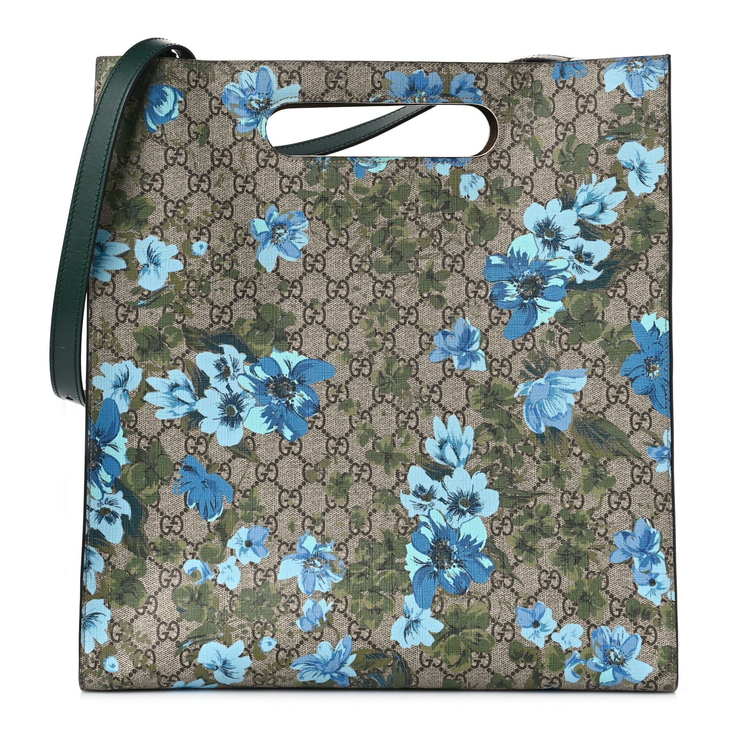 GG Supreme Monogram Blooms Print XL Tote
