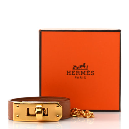 Hermes Swift Kelly Glove Clip Gold 5 of 5