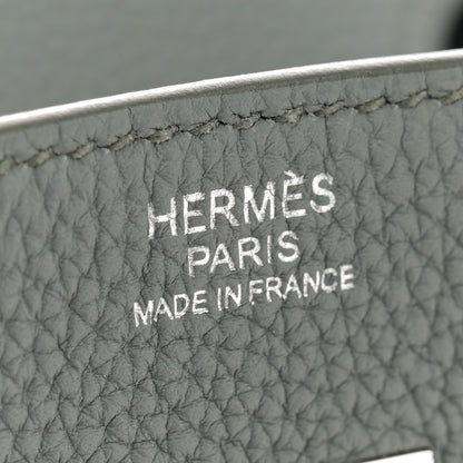 Hermes Togo Birkin 30 Vert Amande 6 of 11