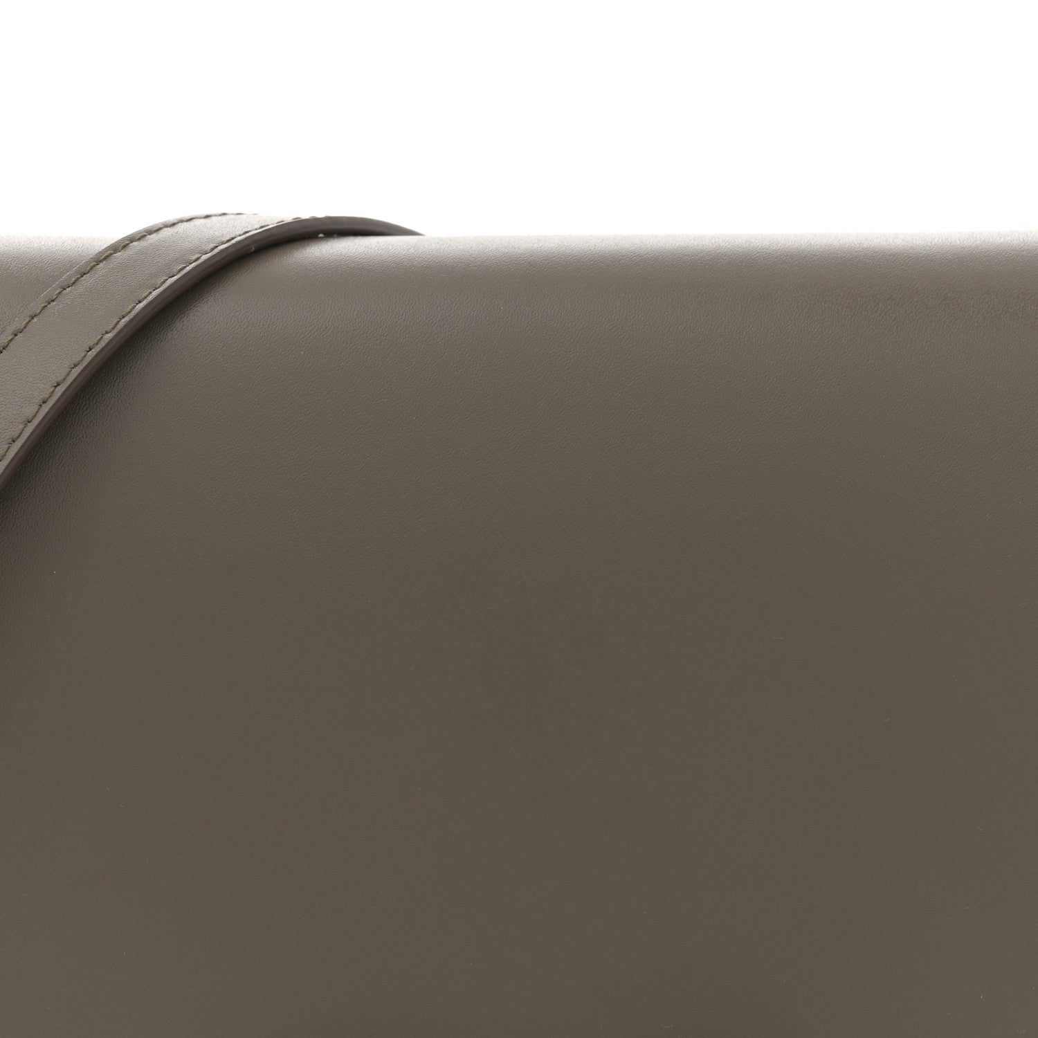 Salvatore Ferragamo Calfskin Studded Vara Bow Bag Taupe 8 of 10