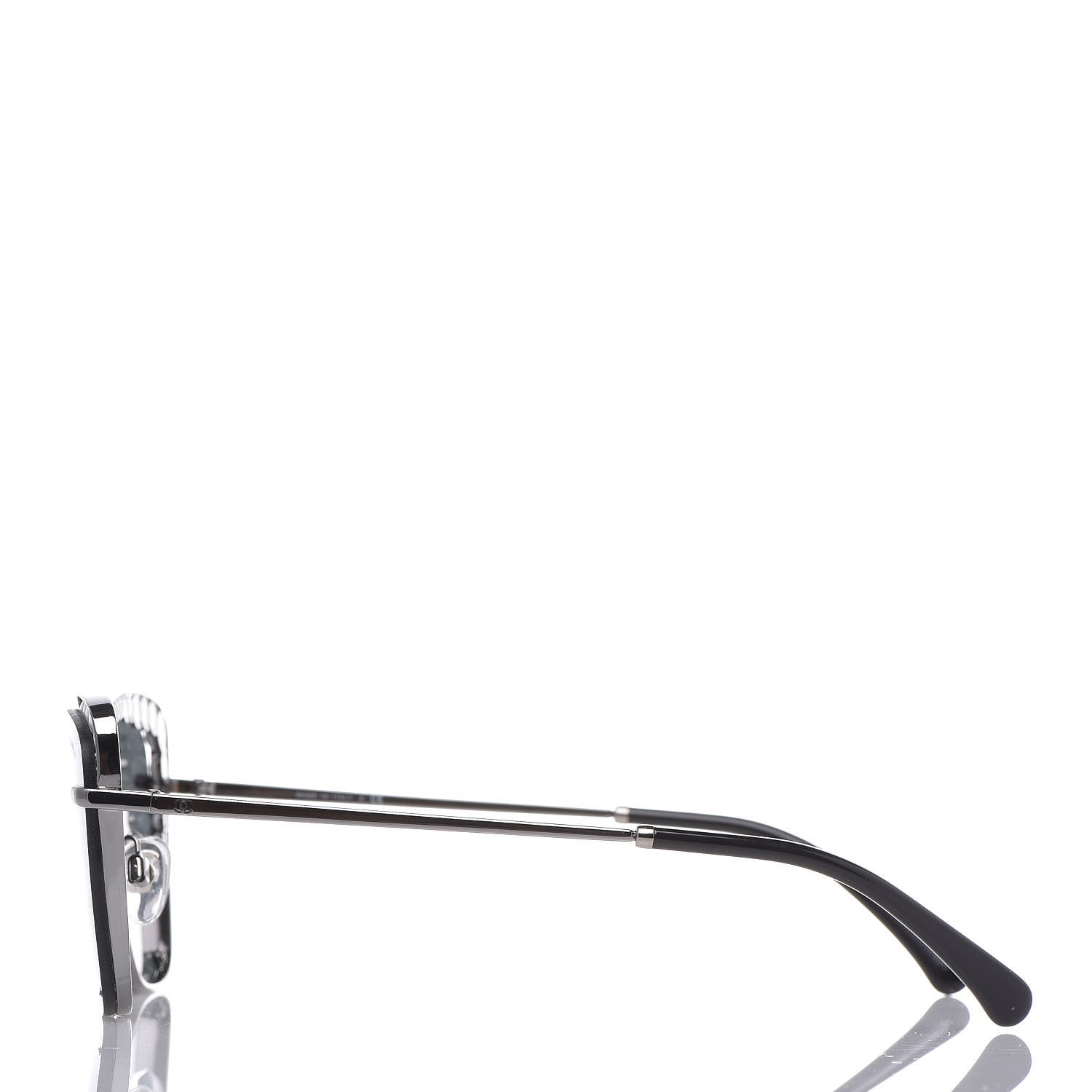 Chanel Square Frame Pearl Sunglasses 4235-H Dark Grey 2 of 7