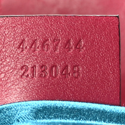 Gucci Velvet Matelasse Medium GG Marmont Shoulder Bag Light Raspberry Rose 7 of 9