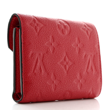 Louis Vuitton Empreinte Victorine Wallet Scarlet 3 of 7