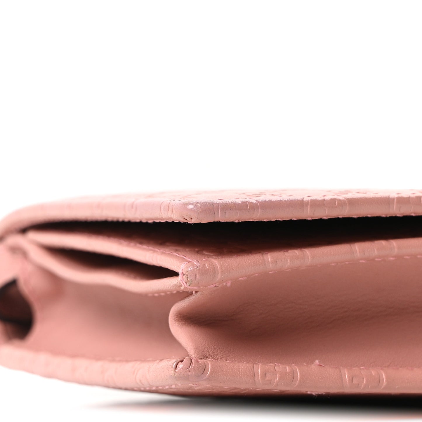 Microguccissima Crossbody Wallet Soft Pink