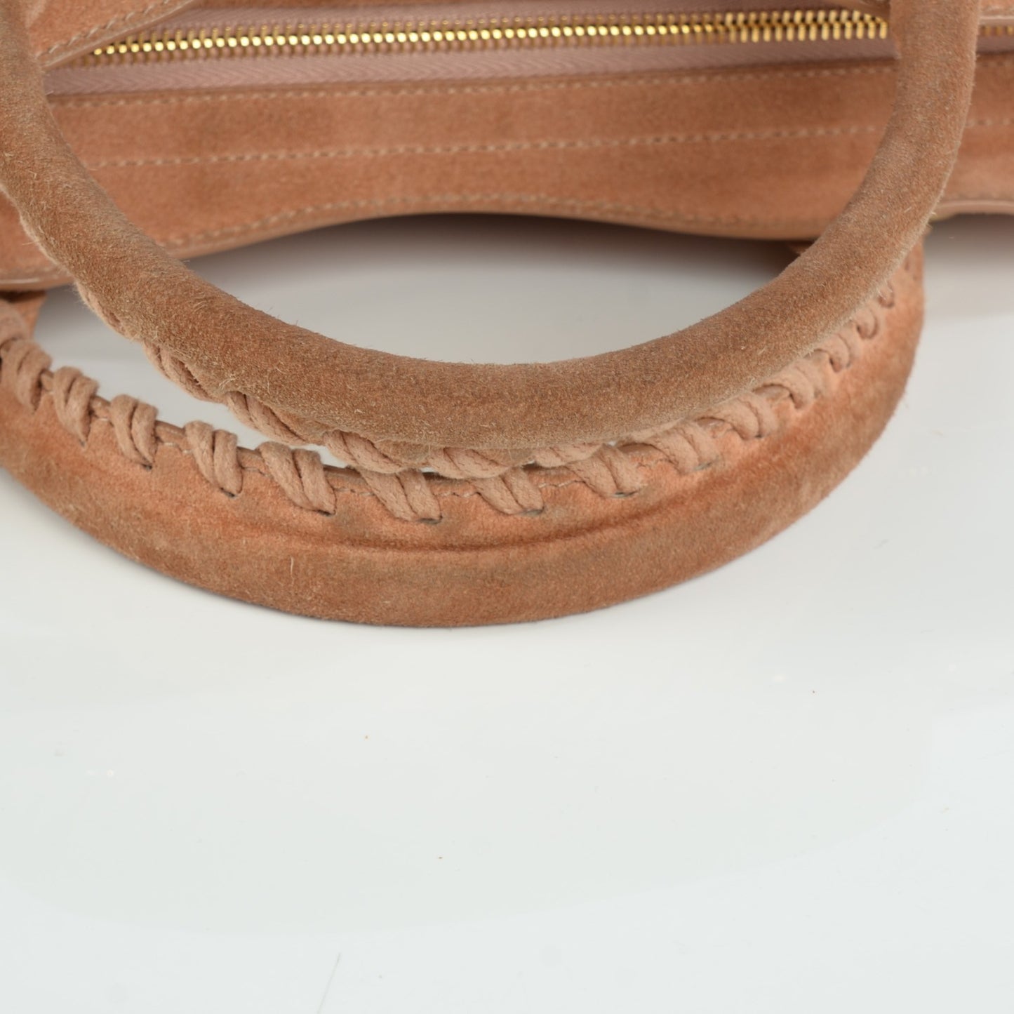 Baby Daim Suede Giant 12 Gold Hardware City Vieux Rose