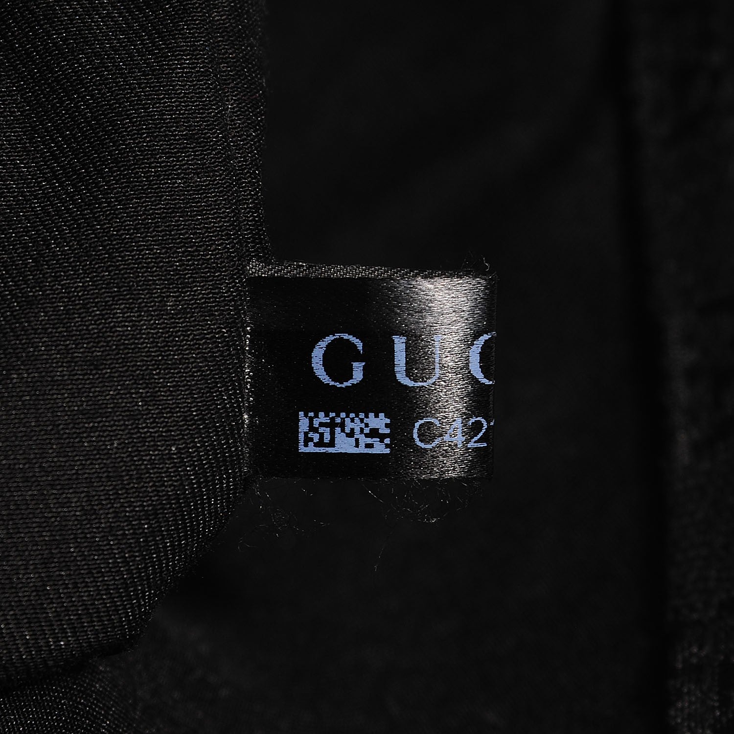 Gucci GG Monogram Medium Web Handle Vertical Tote Black 9 of 10