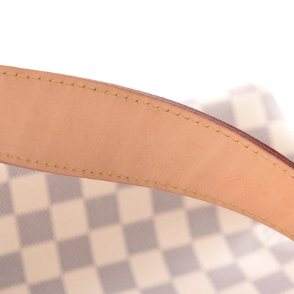 Louis Vuitton Damier Azur Graceful MM Rose Ballerine 14 of 18