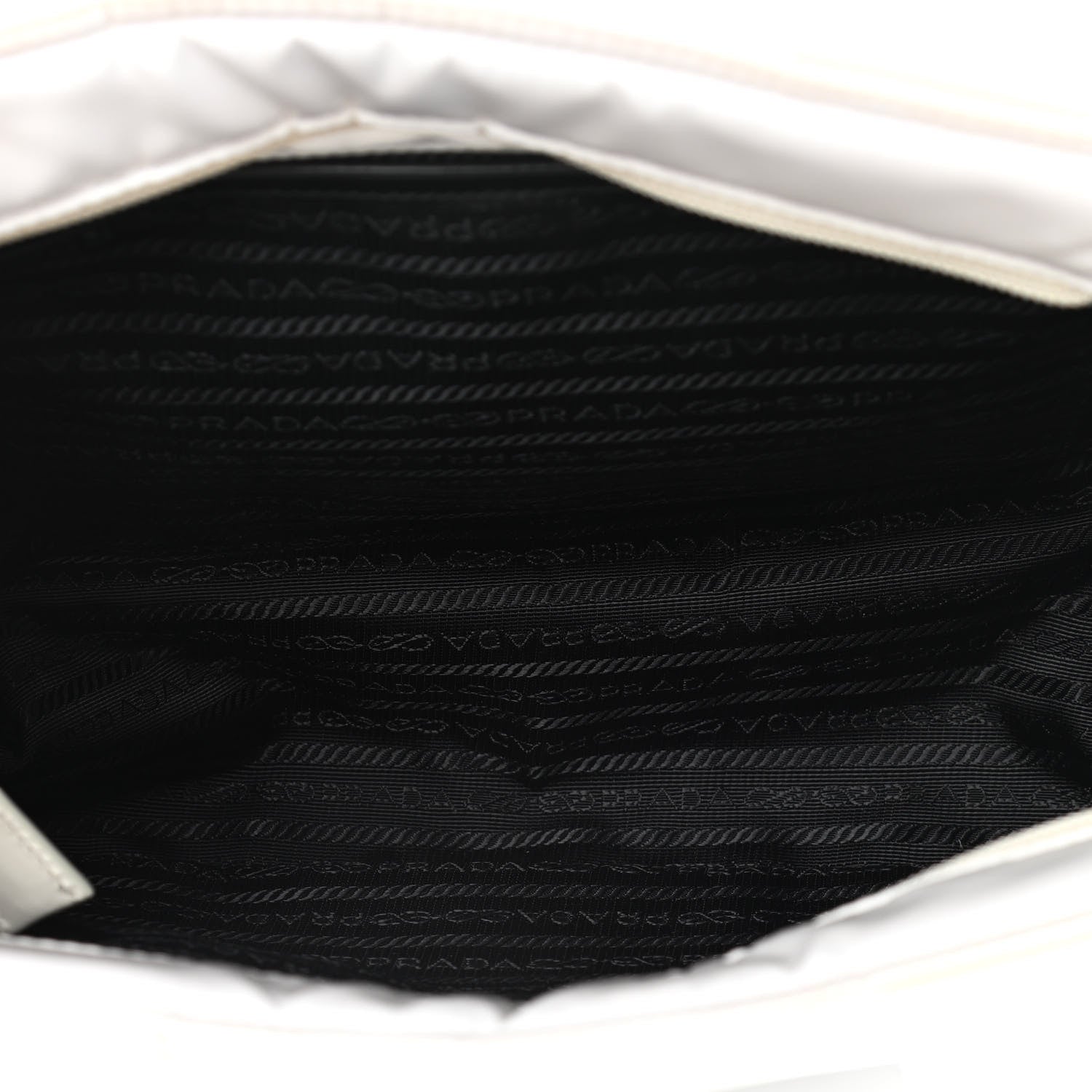 Prada Tessuto Nylon Pocket Tote Bianco 5 of 14