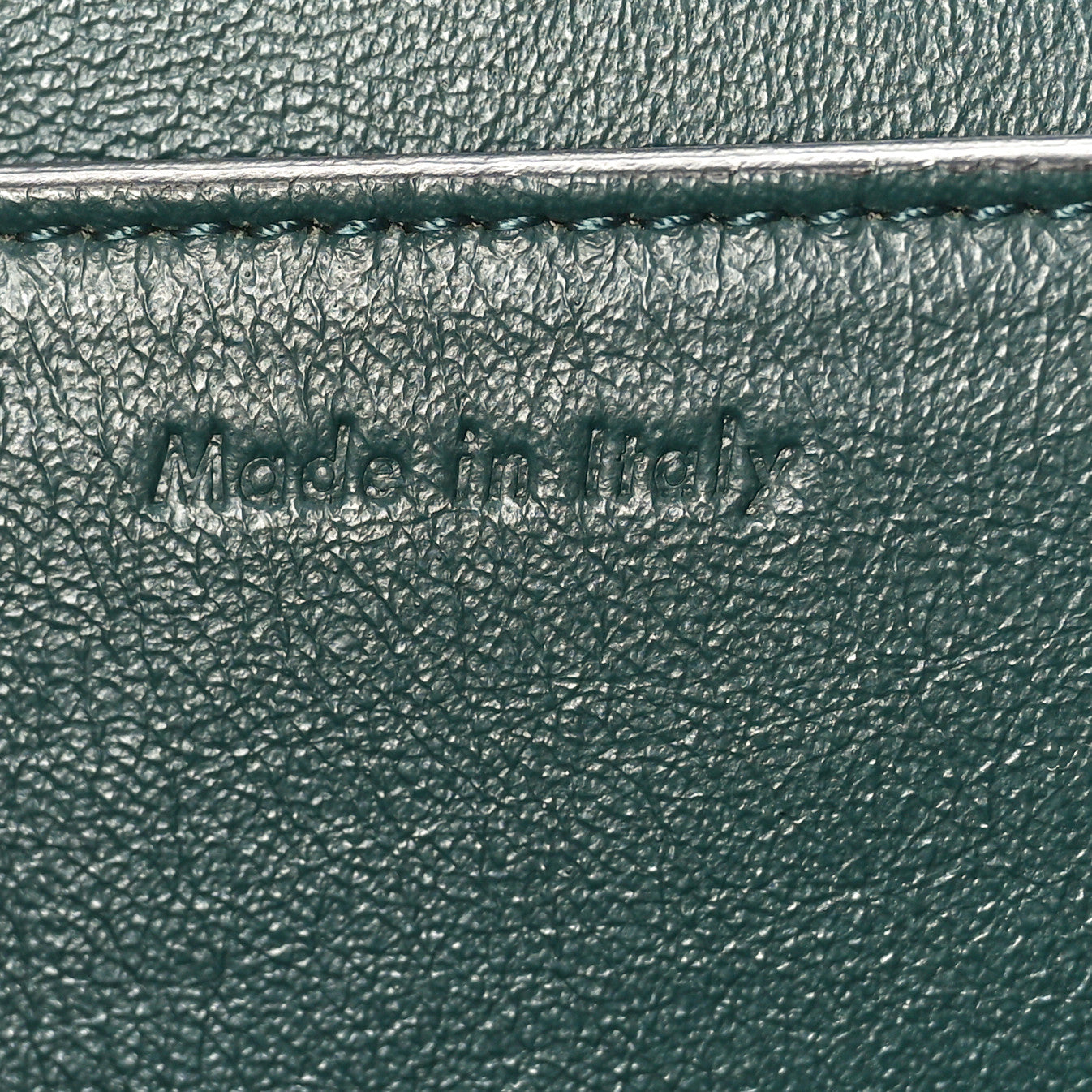 Celine Shiny Smooth Calfskin Medium Frame Shoulder Bag Amazone Dark Navy 6 of 10