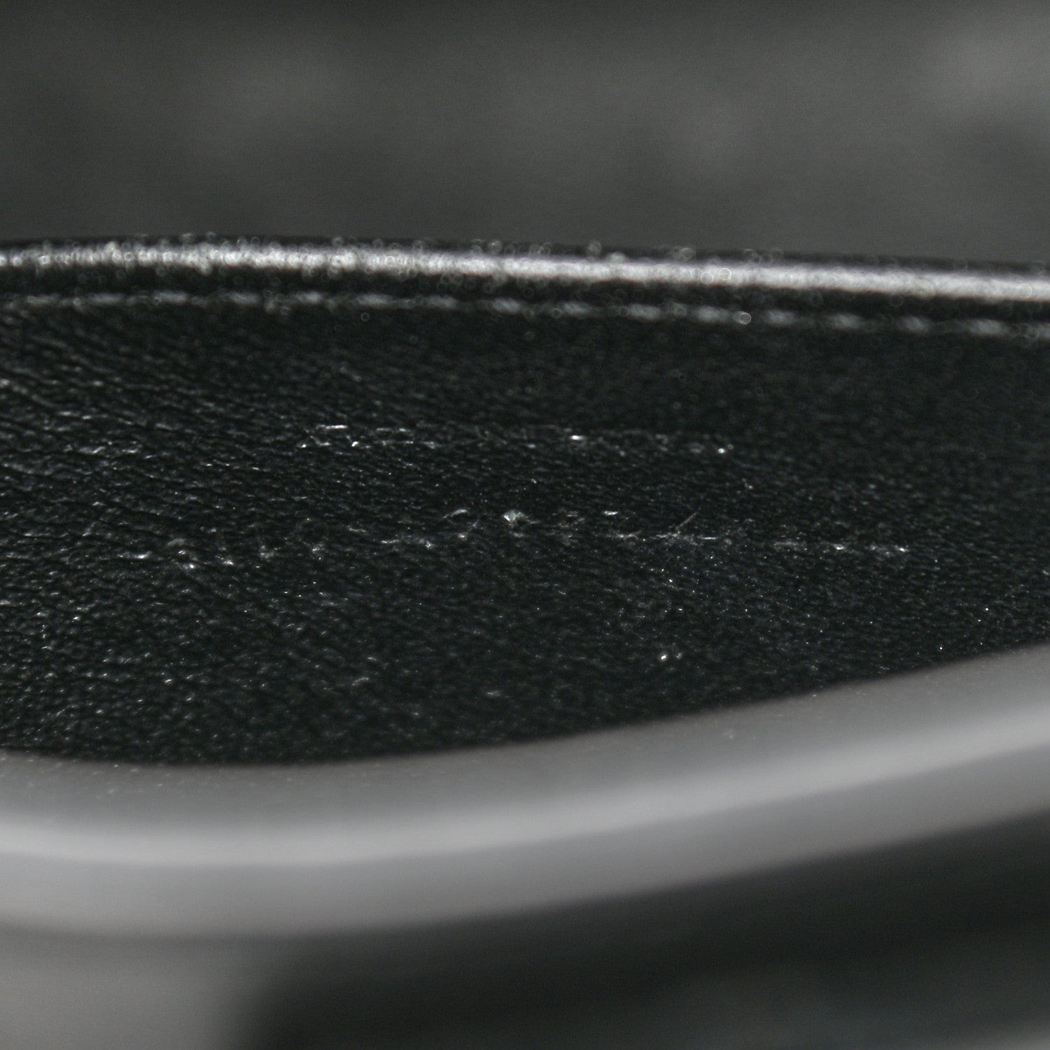 Saint Laurent Calfskin Monogram Baby Cabas Black 7 of 11