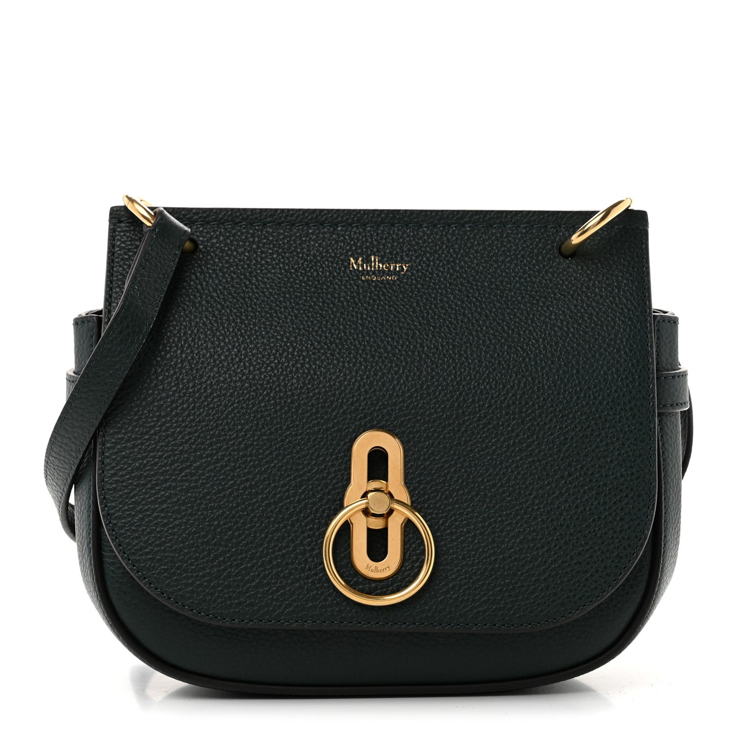 Small Classic Grain Small Amberley Satchel Mulberry Green