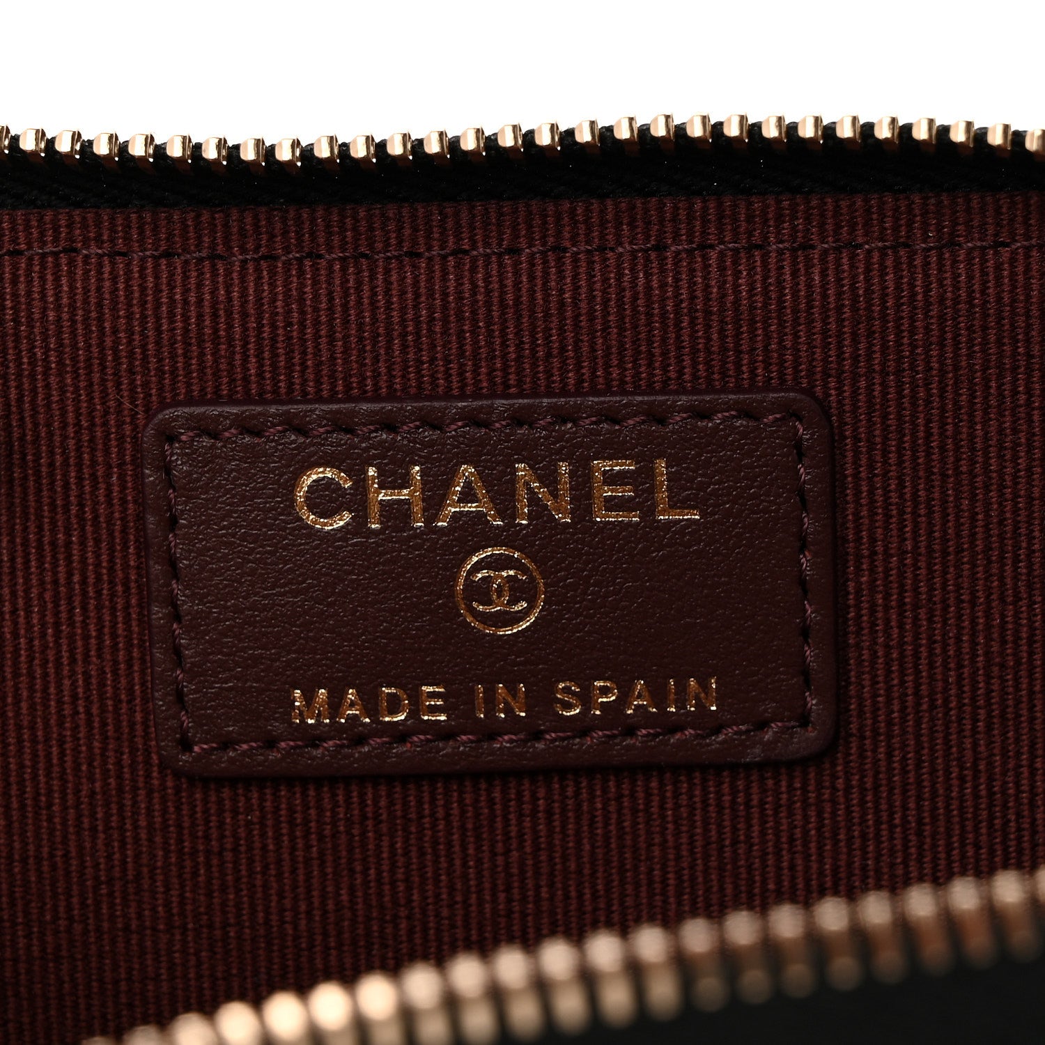 Chanel Caviar Quilted Zipped Key Holder Case Black 6 of 8