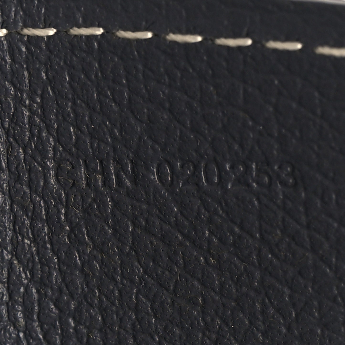 Calfskin Bag Clip Grey