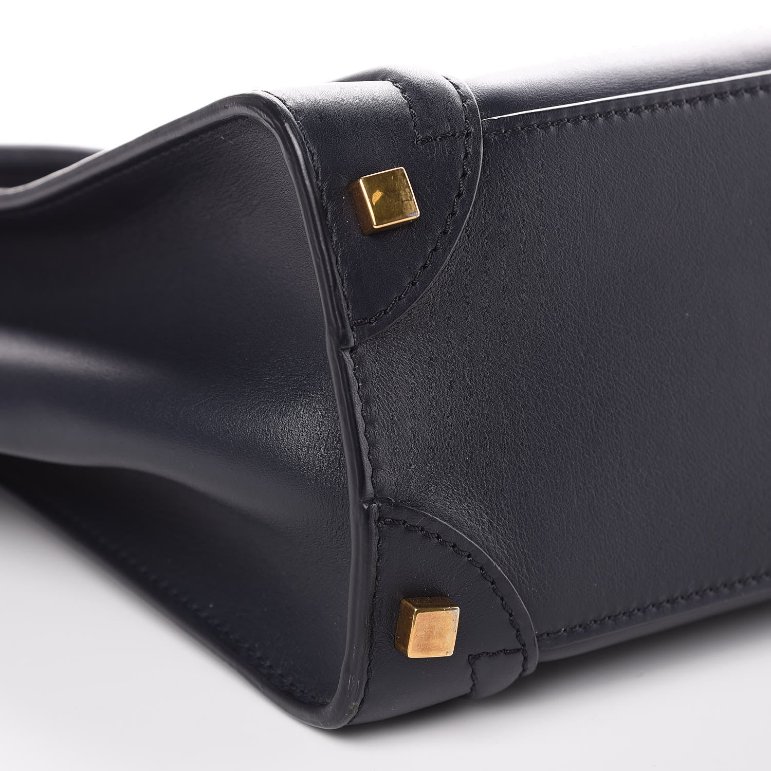 Celine Smooth Calfskin Micro Luggage Navy Blue 8 of 13