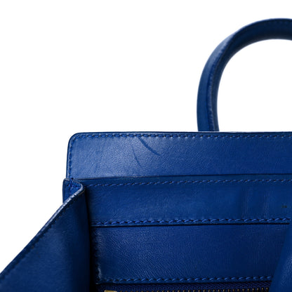 Celine Smooth Calfskin Mini Luggage Royal Blue 16 of 18