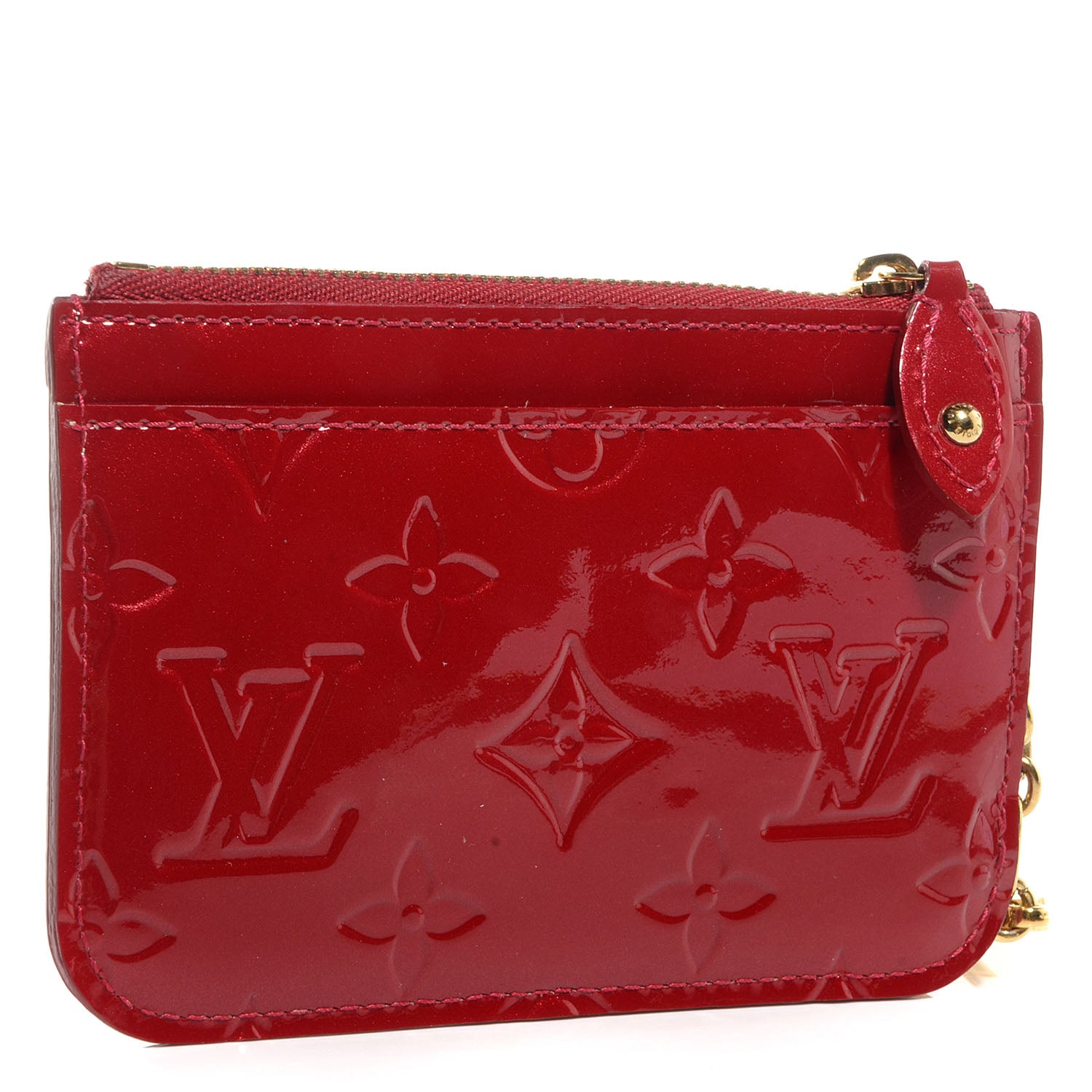 Louis Vuitton Vernis Key Pouch Pomme D'Amour 4 of 8