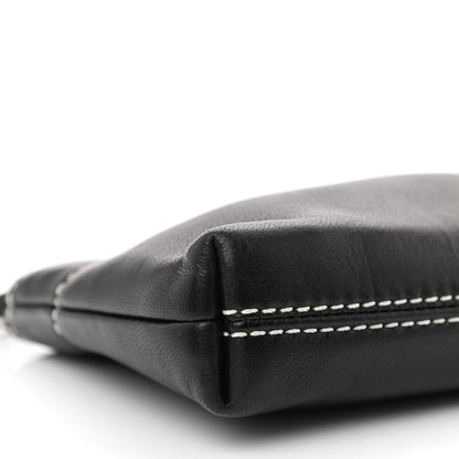 Chanel Lambskin Lax Pochette Black 9 of 10