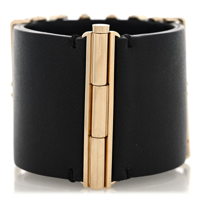 Chanel Lambskin Chain CC Bracelet L Black Gold 2 of 4
