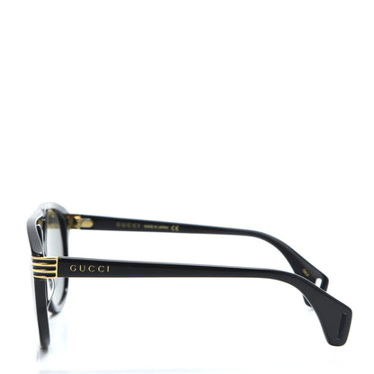 Gucci Acetate Aviator Sunglasses GG0525S Black 3 of 8