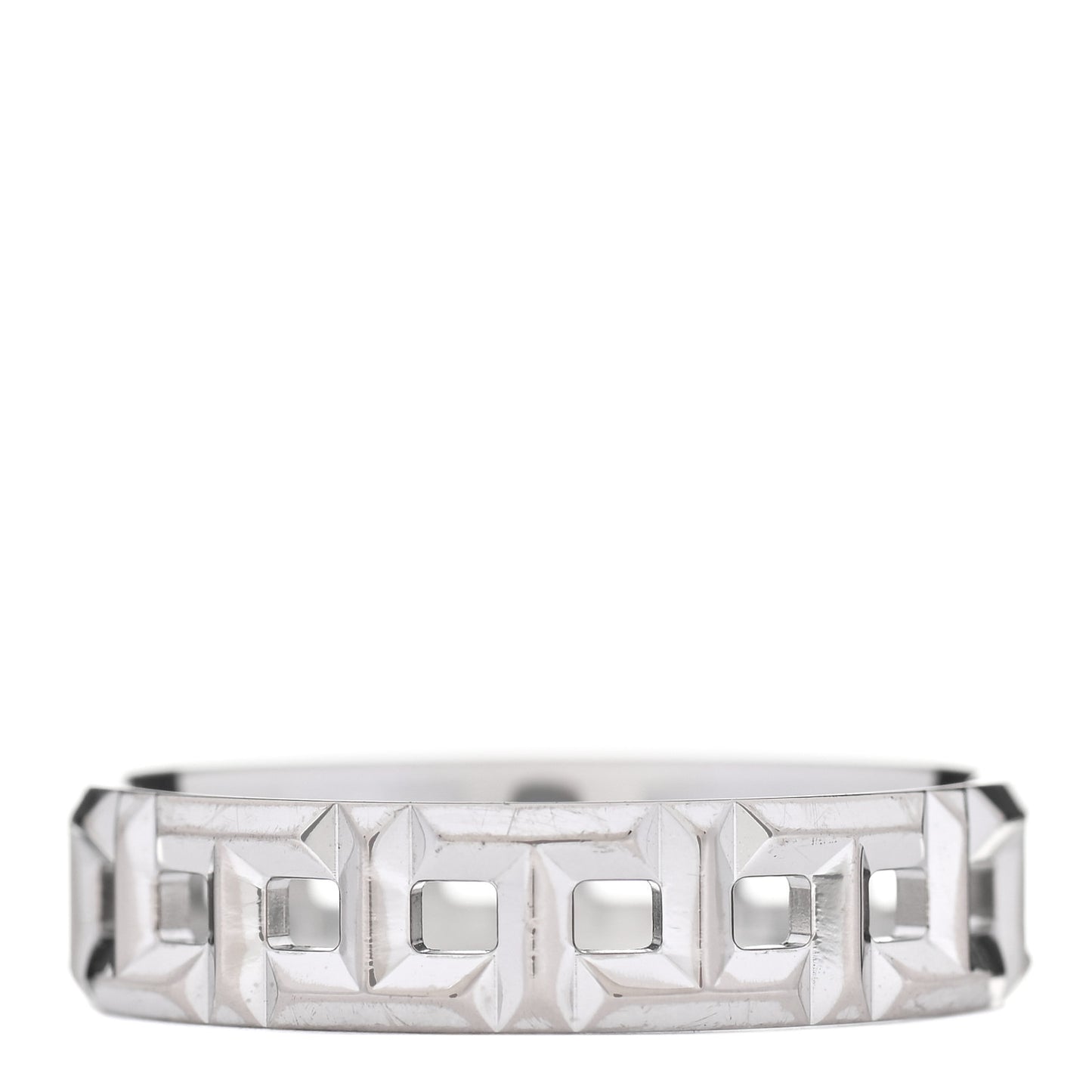 18K White Gold T True Wide Ring 65 11