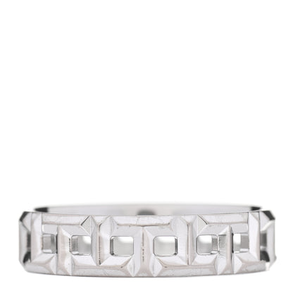 Tiffany 18K White Gold T True Wide Ring 65 11 3 of 4