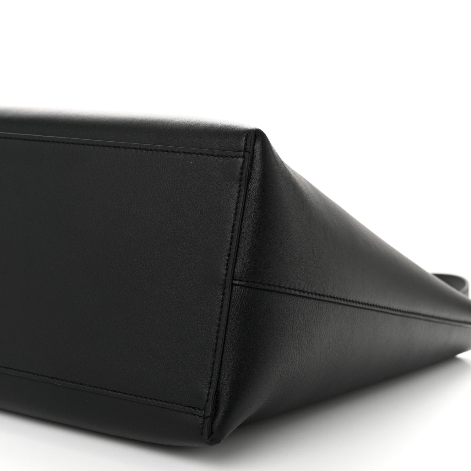 Loewe Canvas Calfskin Medium Anagram Tote Black 10 of 10
