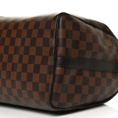 Louis Vuitton Damier Ebene Speedy Bandouliere 30 10 of 11
