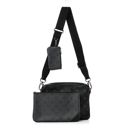 Louis Vuitton Reverse Monogram Eclipse Trio Messenger 3 of 11