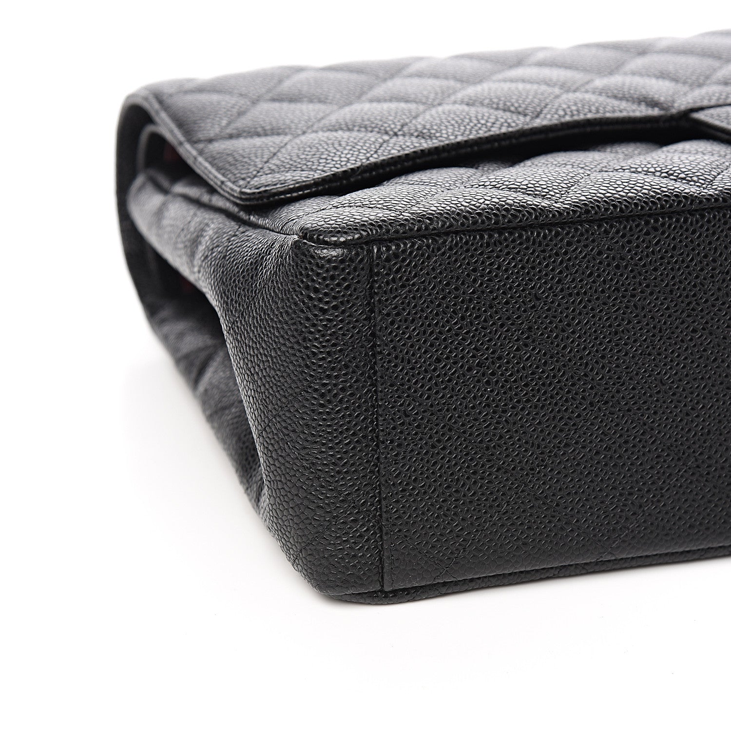 Chanel Caviar Quilted Maxi Double Flap Black 7 of 9