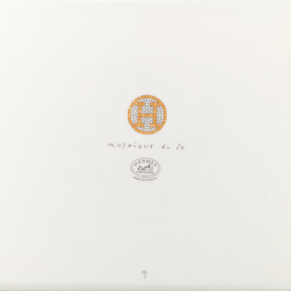 Hermes Porcelain Mosaique au 24 Sushi Plate 4 of 6