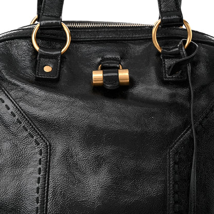Saint Laurent Patent Oversized MUSE Black 8 of 13