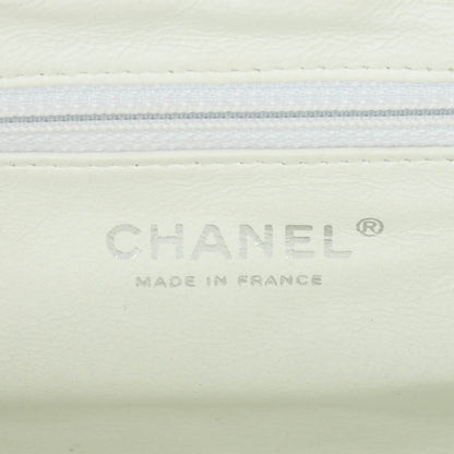Chanel Caviar Quilted Timeless Clutch White 6 of 7