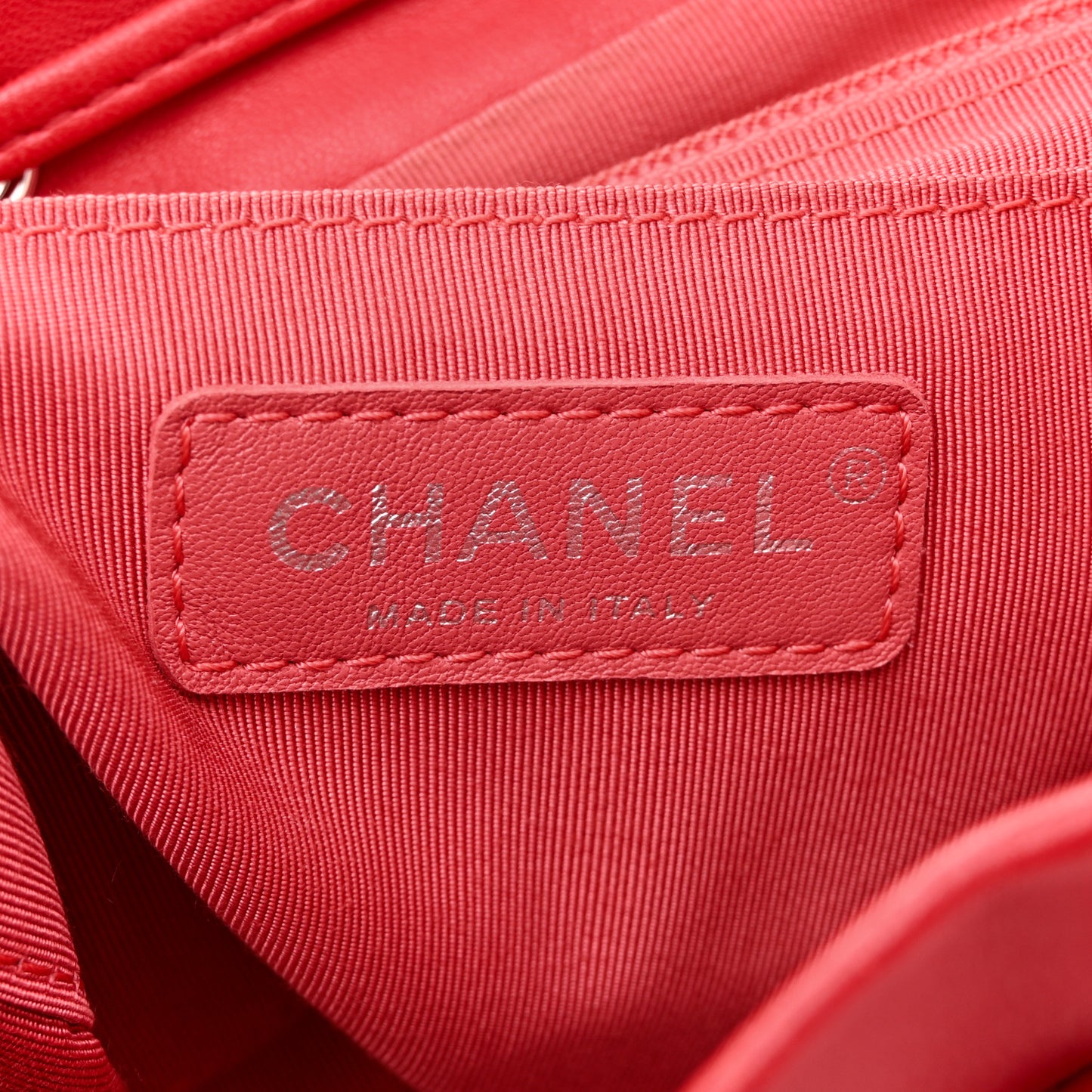 Lambskin Quilted Small Urban Spirit Backpack Red
