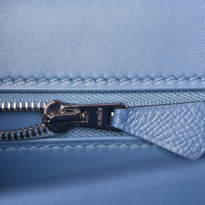 Hermes Epsom Constance 24 Bleu Azur 15 of 19