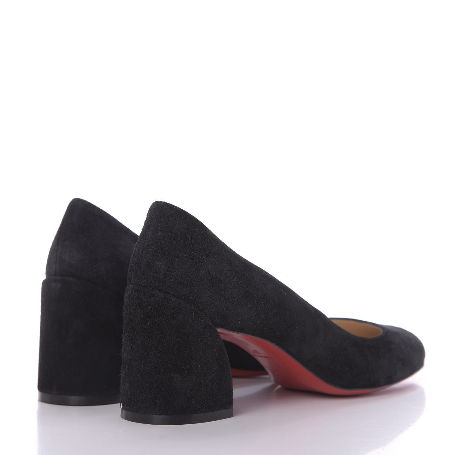 Christian Louboutin Veau Velours Miss Sab 55 Pumps 37 Black 4 of 10
