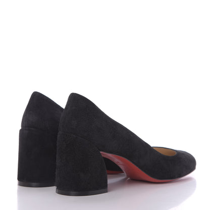 Christian Louboutin Veau Velours Miss Sab 55 Pumps 37 Black 4 of 10