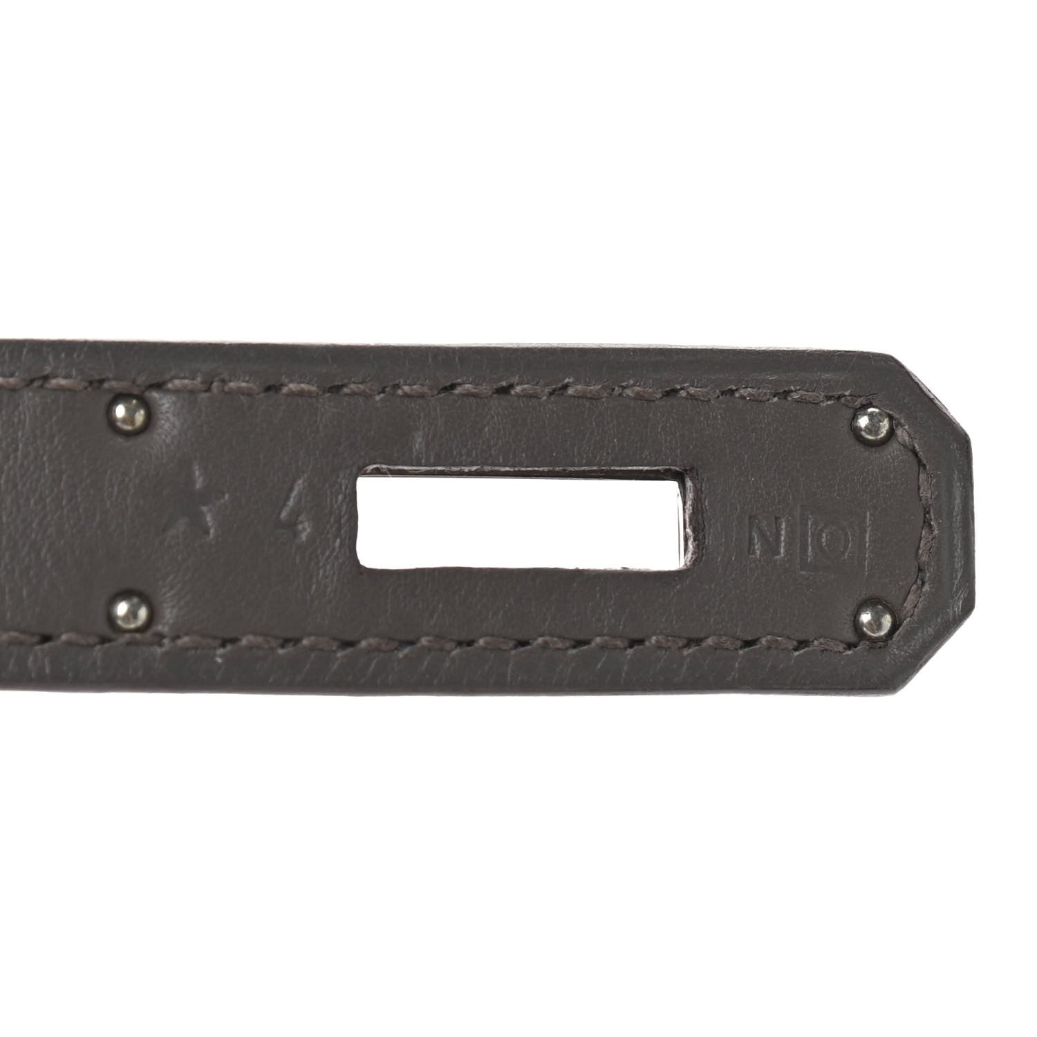 Hermes Swift Kelly Retourne 28 Etain 9 of 12