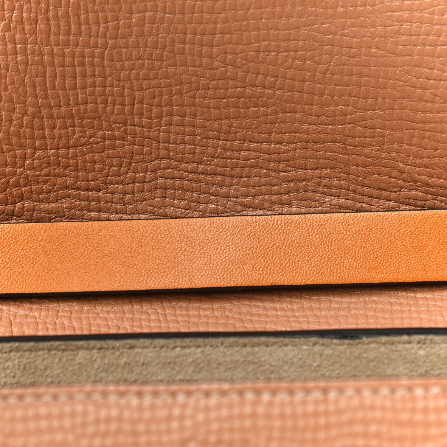 Chloe Grained Calfskin Lambskin Bi-Color Drew Shoulder Bag Wet Sand Sunflower 12 of 19