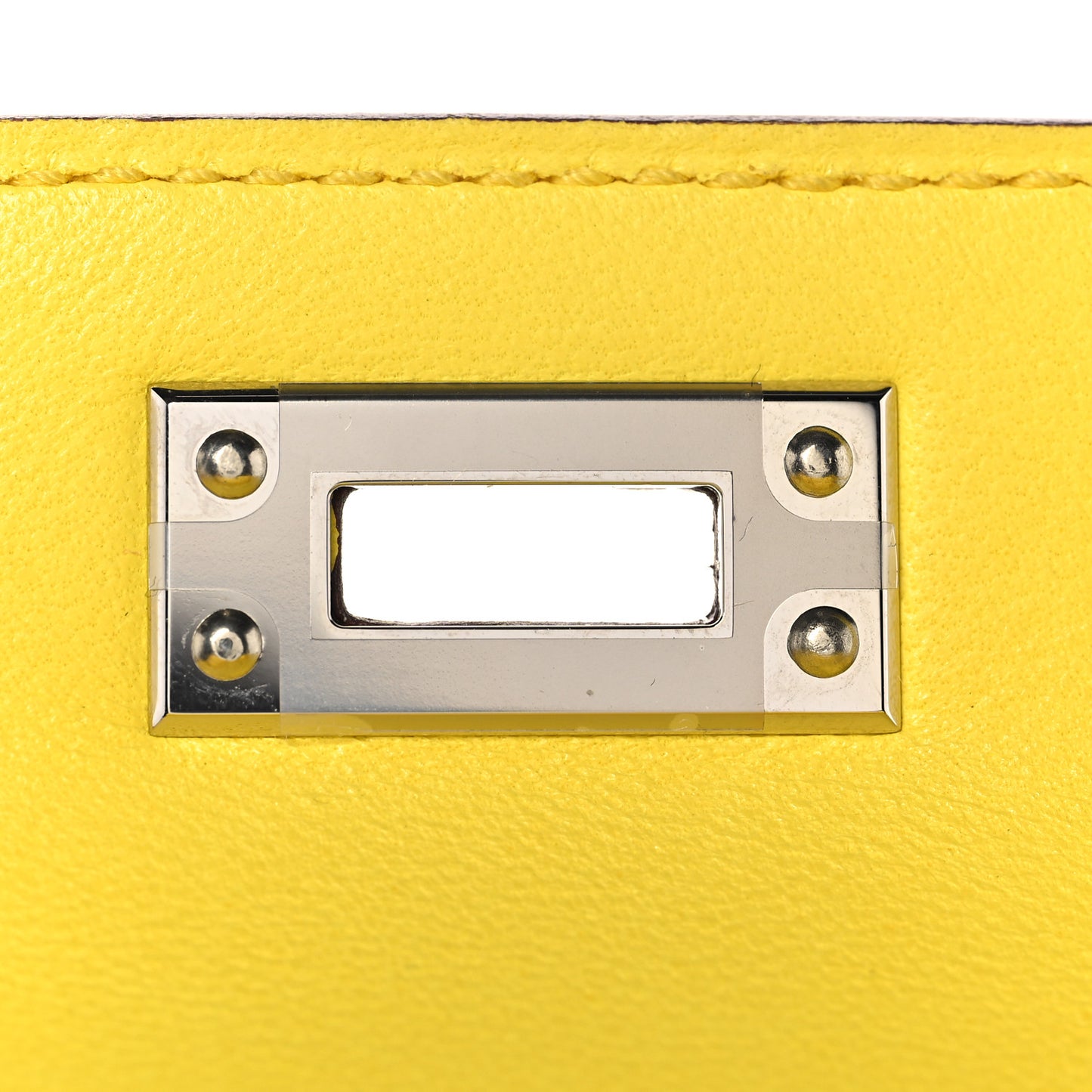 Chevre Mysore Mini Kelly Sellier 20 Jaune Citron