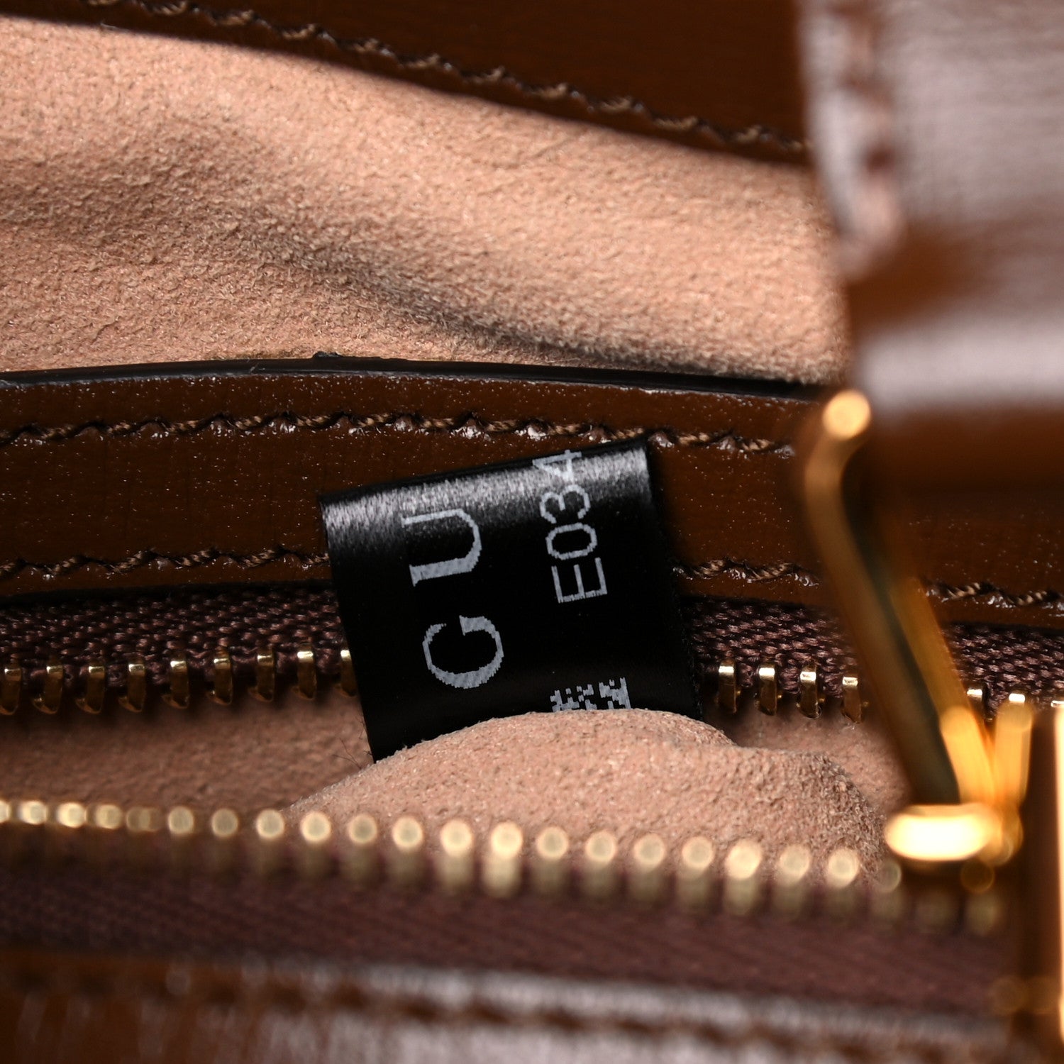 Gucci GG Supreme Monogram Azalea Calfskin Web Small Jackie 1961 Hobo Beige Ebony Brown Sugar 8 of 13