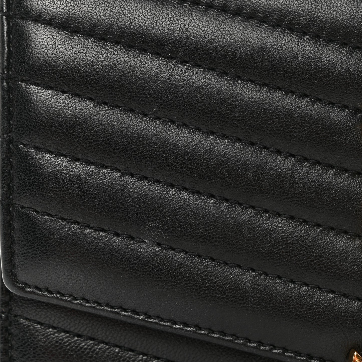 Lambskin Matelasse Chevron Monogram Small Sulpice Bag Black
