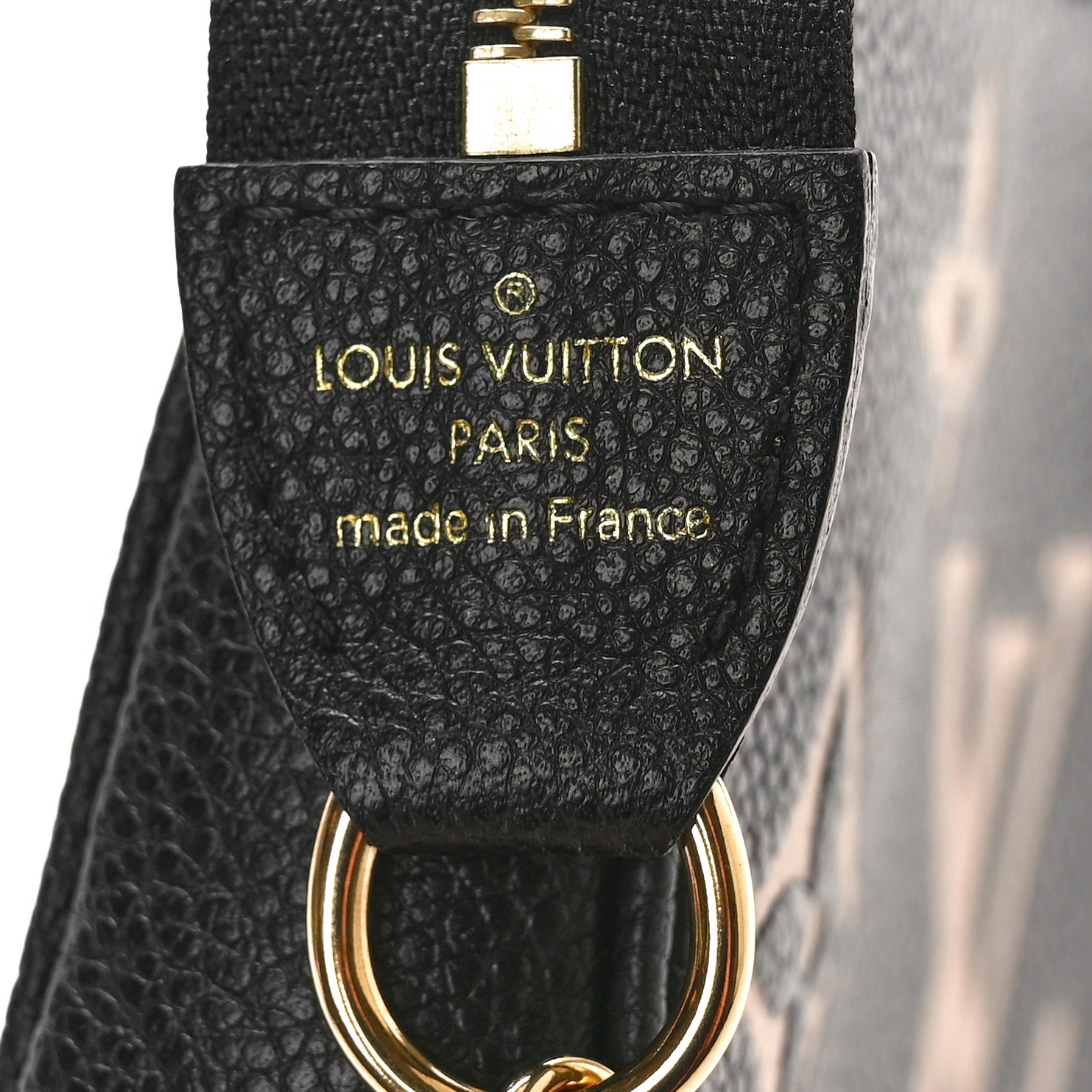 Louis Vuitton Empreinte Monogram Giant Mini Pochette Accessories Black 5 of 8
