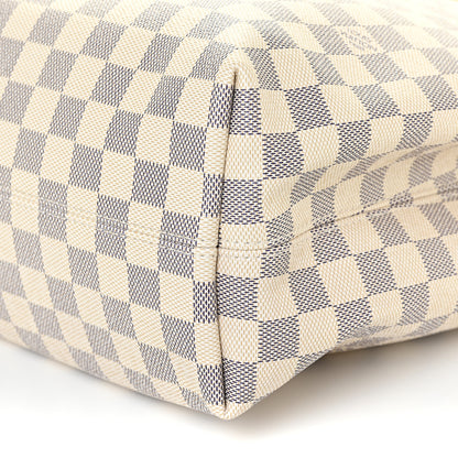 Louis Vuitton Damier Azur Graceful MM Rose Ballerine 9 of 9