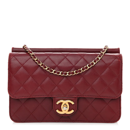 Chanel Lambskin Quilted Medium Crossing Times Flap Red 1 of 13