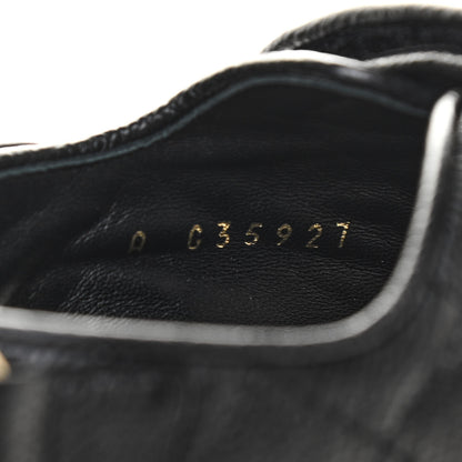 Chanel Grained Calfskin Velcro Dad Sandals 38.5 Black 7 of 7