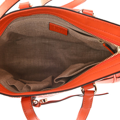 Gucci Microguccissima Small Bree Tote Sun Orange 5 of 10