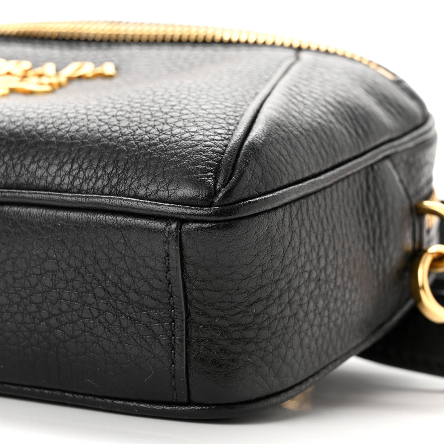 Vitello Daino Belt Bag Black