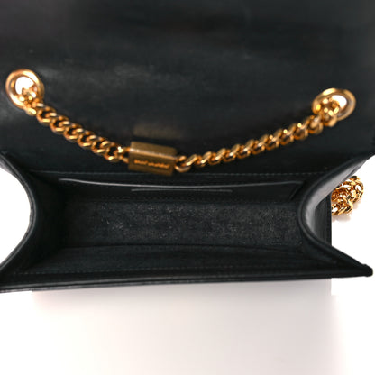 Saint Laurent Calfskin Small Classic Monogram Kate Tassel Satchel Black 5 of 17